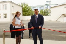 Президент Азербайджана принял участие в открытии нового корпуса школы №85 в Баку (ФОТО)