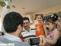 Ramil Safarov happy to be back with Azerbaijani people (PHOTO)