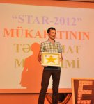 В Баку состоялась церемония награждения премии "Star 2012" (фотосессия)