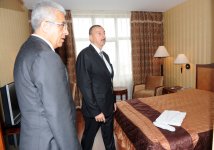 Президент Ильхам Алиев принял участие в открытии четырехзвездочного отеля Shaki Palace (ФОТО)