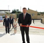 Президент Азербайджана принял участие в открытии средней школы в поселке Бюльбюля (ФОТО)