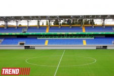 В Баку сдан в эксплуатацию новый футбольный стадион (фотосессия)