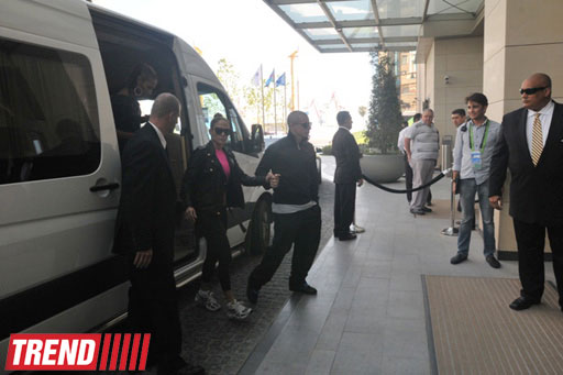 First pictures of Jennifer Lopez in Baku (PHOTO)