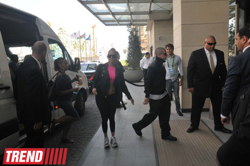First pictures of Jennifer Lopez in Baku (PHOTO)