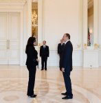 Президент Ильхам Алиев принял верительные грамоты новоназначенного посла Болгарии в Азербайджане