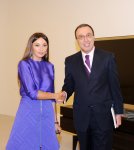 Первая леди Азербайджана встретилась с экс-президентами Болгарии (версия 2) (ФОТО)