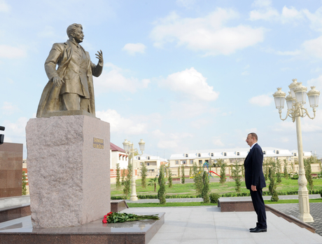 В Евлахе открыт парк культуры и отдыха имени Самеда Вургуна (ФОТО)