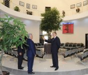 Президент Ильхам Алиев принял участие в открытии Евлахского городского автовокзального комплекса (ФОТО)