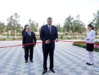 Ильхам Алиев принял участие в открытии нового здания Зардабской районной организации Партии «Ени Азербайджан» (ФОТО)