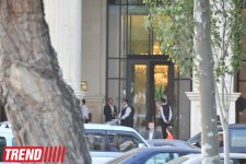 Шакира отправилась на репетицию в Baku Crystal Hall (фото)