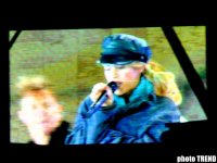 Шакира провела репетицию на стадионе Тофика Бахрамова в Баку (ФОТО)