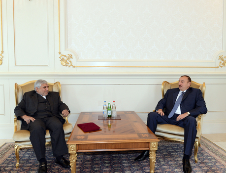 President Ilham Aliyev receives credentials of incoming Egyptian, Lithuanian and Iranian ambassadors (PHOTO)