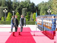 В Баку состоялась церемония официальной встречи Председателя Президиума Боснии и Герцеговины (ФОТО)