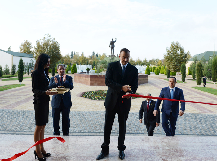 President Ilham Aliyev inaugurates Heydar Aliyev Center in Beylagan (PHOTO)