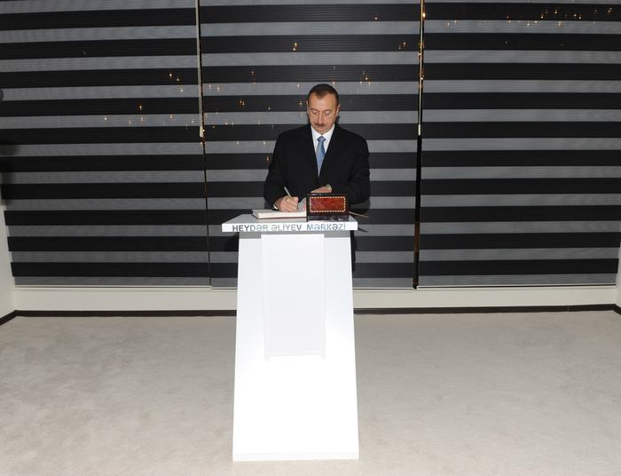 President Ilham Aliyev inaugurates Heydar Aliyev Center in Beylagan (PHOTO)