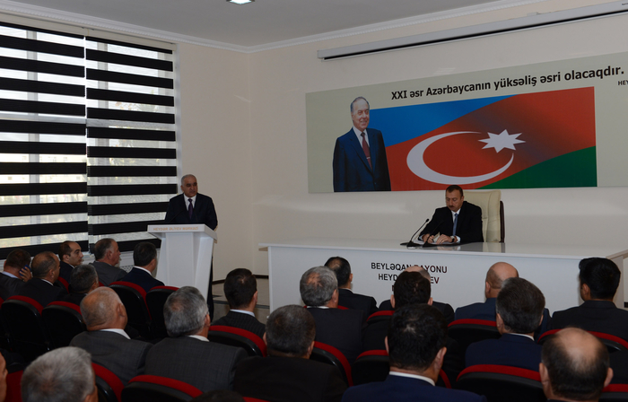 President Ilham Aliyev inaugurates Heydar Aliyev Center in Beylagan (PHOTO)