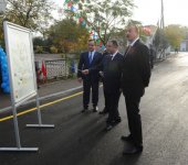 Президент Ильхам Алиев принял участие в открытии автомобильной дороги Бейляган-Кябирли-Бахарабад (ФОТО)