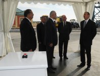 Президент Ильхам Алиев прибыл в Имишлинский район (ФОТО)