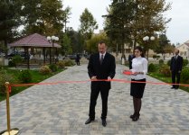 Президент Ильхам Алиев принял участие в открытии Шахматной школы в Саатлы (ФОТО)