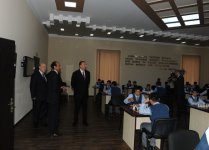 Президент Ильхам Алиев принял участие в открытии Шахматной школы в Саатлы (ФОТО)