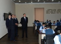Президент Ильхам Алиев принял участие в открытии Шахматной школы в Саатлы (ФОТО)