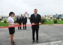 Ильхам Алиев принял участие в открытии здания Саатлинской районной организации правящей партии (ФОТО)