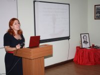 В Баку состоялось мероприятие "Актуальность наследия М.Ю.Лермонтова в XXI веке" (фото)
