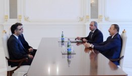 Президент Азербайджана принял президента Международной Корпорации ICANN