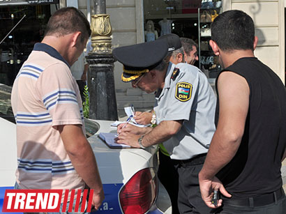 С начала года в Баку было оштрафовано более 70 тысяч пешеходов