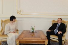 Президент Азербайджана принял верительные грамоты послов ряда стран (версия 8) (ФОТО)
