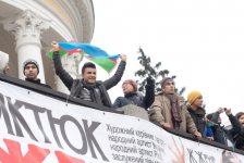 Азербайджанские участники телешоу  "Миссия - студент " в Киеве (фотосессия)
