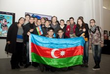 Азербайджанские участники телешоу  "Миссия - студент " в Киеве (фотосессия)