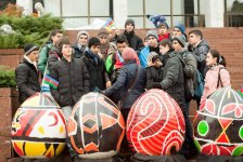Азербайджанские участники телешоу  "Миссия - студент " в Киеве (фотосессия)