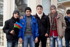 Азербайджанские участники телешоу  "Миссия - студент " в Киеве (фотосессия)