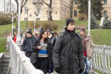 Азербайджанские участники телешоу  "Миссия - студент " в Киеве (фотосессия)