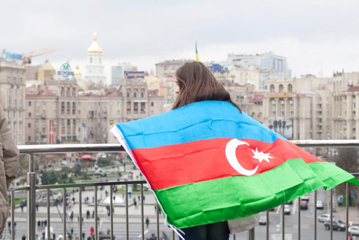 Азербайджанские участники телешоу  "Миссия - студент " в Киеве (фотосессия)