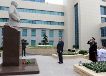 Президент Азербайджана принял участие в открытии военного госпиталя МНБ (ФОТО)