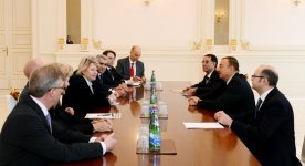 Президент Азербайджана принял госминистра МИД Германии