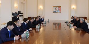 Президент Азербайджана принял главу Чеченской Республики (ФОТО)