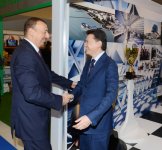 Президент Азербайджана и его супруга ознакомились с открывшимися в Баку выставками (версия 2) (ФОТО)