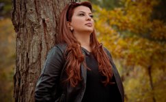 Ханенде Илаха Ибадова представила проект "Романтика в осеннем лесу" (фотосессия)