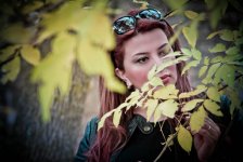 Ханенде Илаха Ибадова представила проект "Романтика в осеннем лесу" (фотосессия)