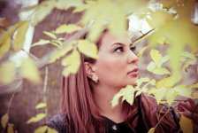 Ханенде Илаха Ибадова представила проект "Романтика в осеннем лесу" (фотосессия)