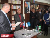 В Баку  в Доме русской книги презентована книга Натига Расулзаде "Избранные произведения" (фото)