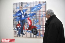 В Баку представлены работы современных турецких художников (фотосессия)