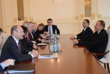 Президент Азербайджана принял главу Администрации президента Польши и глав МИД Швеции и Болгарии (ФОТО)