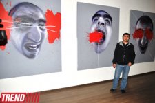 В Баку представлены работы современных художников из России, Германии и Марокко (фото)