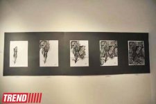 В Баку представлен современный арт-проект юриста и архитектора "Шифр души: метаморфоза" (фото)