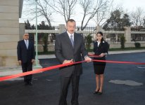 Президент Азербайджана принял участие в открытии опытно-испытательного завода миноборонпрома (ФОТО)