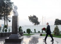 Президент Азербайджана принял участие в открытии опытно-испытательного завода миноборонпрома (ФОТО)